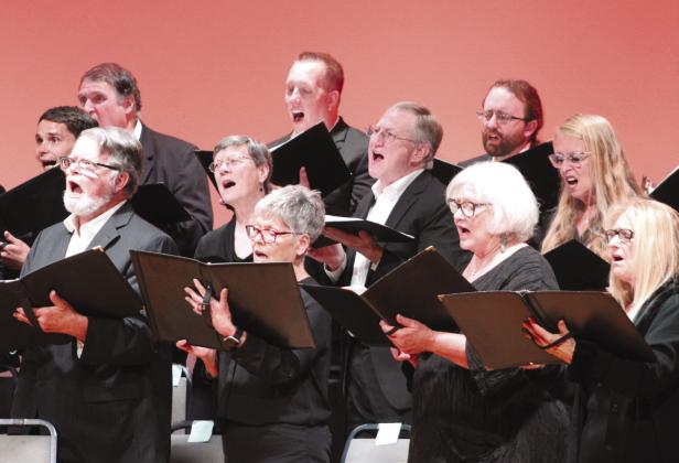 The Bosque Chorale performed its annual spring concert -- this year entitled “The Impossible Dream -- on Thursday evening, April 18, in the Frazier Performance Hall at the Bosque Arts Center in Clifton. Nathan Diebenow | The Clifton Record