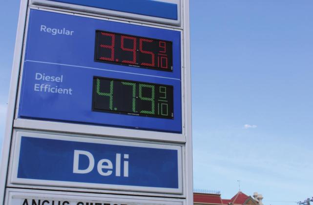 As gas prices continue to drop for the sixth straight week across the county, local motorists can expect to pay about $3.95 per gallon at the pumps in Meridian. Ashley Barner | Meridian Tribune