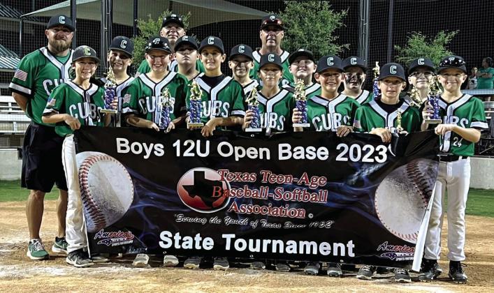 Clifton 12U Third In State