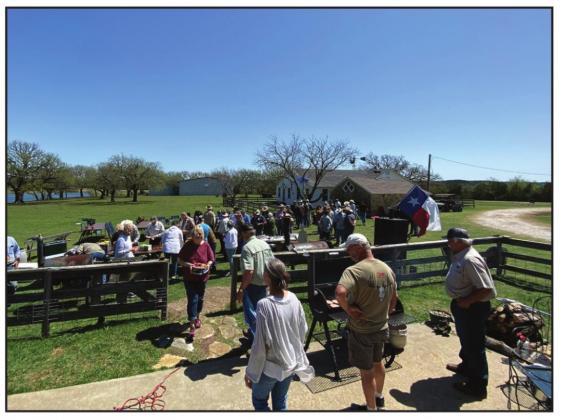 Members of the Neil’s Creek Wildlife Management Association gather at last year’s spring meeting. Courtesy Photo