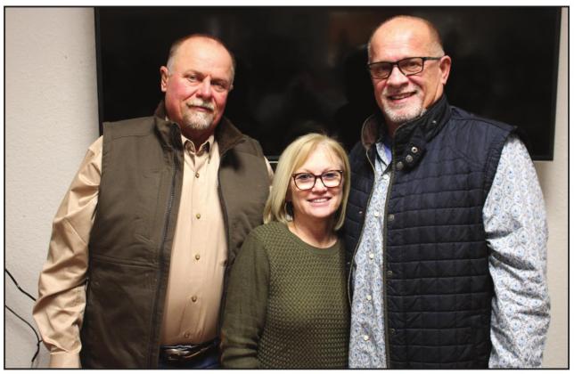 From left, Terry McDowell, along with sister-in-law Bridget and twin brother Gerry McDowell, are the new owners of Whitney Ridge, formerly Uncle Gus’ in Laguna Park. Ashley Barner | The Clifton Record
