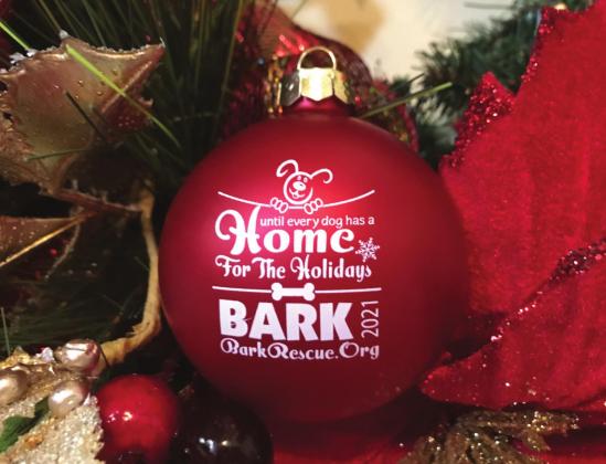 The first in what will be a series of commemorative Christmas ornaments are available through BARK for $20. Courtesy Photo