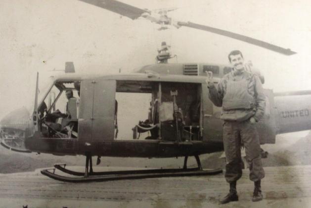 Jose Cano, crew chief in Vietnam